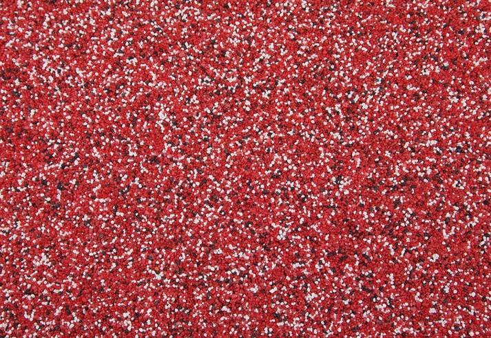 Red Coloured Quartz Blend 06