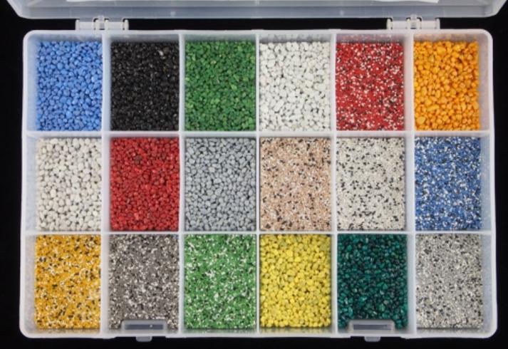 Coloured Quartz Sample Box 
