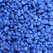 Cobalt Blue Pigmented Quartz 0.7-1.2mm
